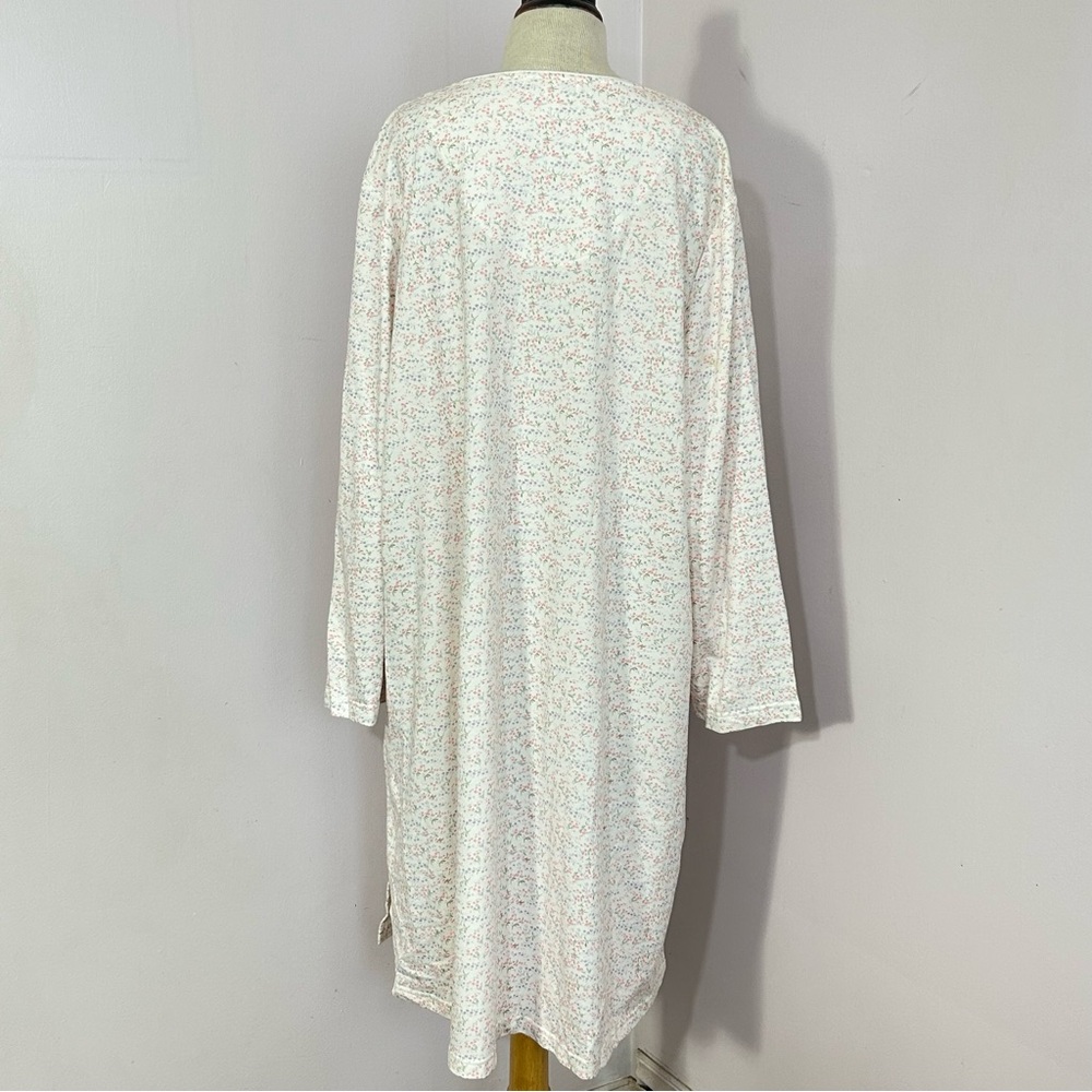 Miss Elaine Snap Front Floral Midi Robe XL - Picture 3 of 8